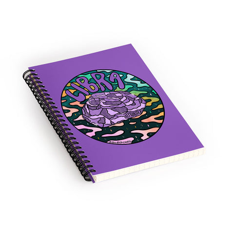Doodle By Meg Libra Crystal Spiral Notebook