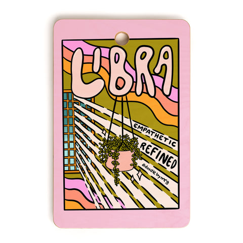 Doodle By Meg Libra Plant Cutting Board Rectangle