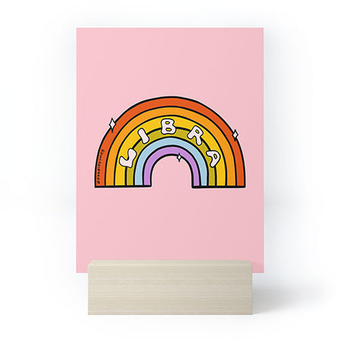 Doodle By Meg Libra Rainbow Mini Art Print