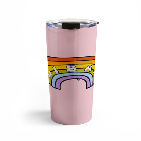Doodle By Meg Libra Rainbow Travel Mug