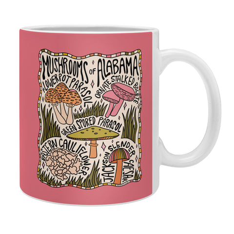 Doodle By Meg Mushrooms of Alabama Coffee Mug