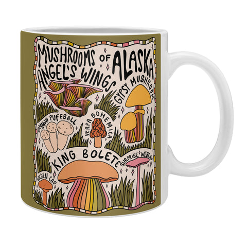 Doodle By Meg Mushrooms of Alaska Coffee Mug