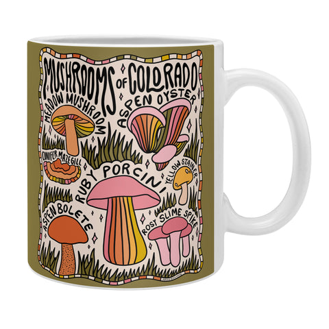 Doodle By Meg Mushrooms of Colorado Coffee Mug