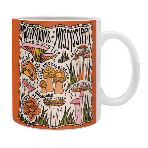 Doodle By Meg Mushrooms of Mississippi Coffee Mug