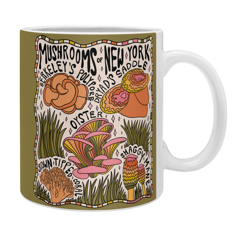 Doodle By Meg Mushrooms of New York Coffee Mug