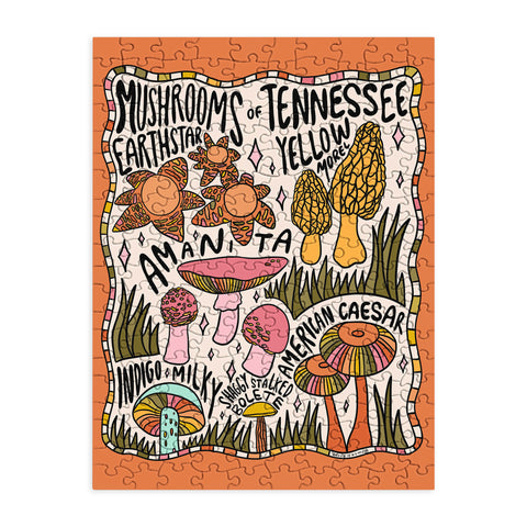 Doodle By Meg Mushrooms of Tennessee Puzzle