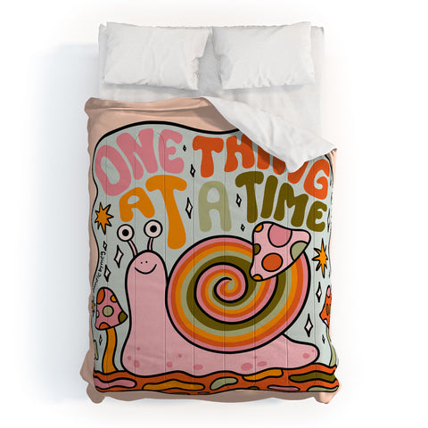 Doodle By Meg One Thing at a Time Comforter