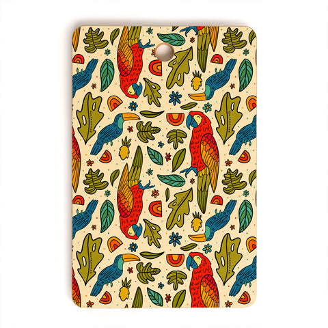 Doodle By Meg Parrot Print Cutting Board Rectangle