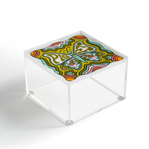 Doodle By Meg Pisces Butterfly Acrylic Box