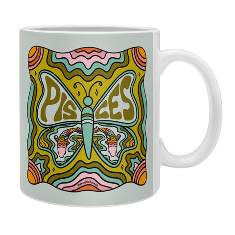 Doodle By Meg Pisces Butterfly Coffee Mug