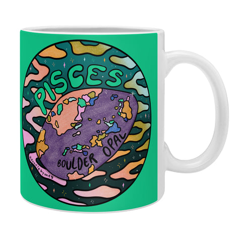Doodle By Meg Pisces Crystal Coffee Mug