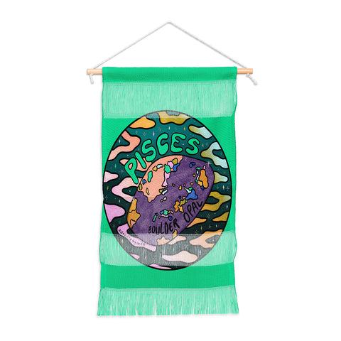 Doodle By Meg Pisces Crystal Wall Hanging Portrait