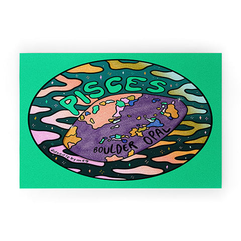 Doodle By Meg Pisces Crystal Welcome Mat