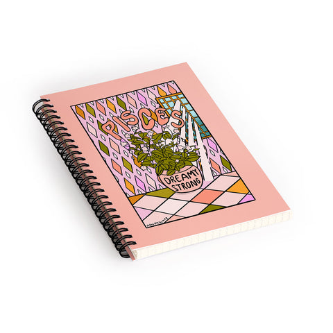 Doodle By Meg Pisces Plant Spiral Notebook