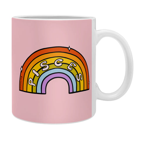Doodle By Meg Pisces Rainbow Coffee Mug