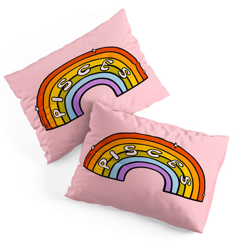 Doodle By Meg Pisces Rainbow Pillow Shams