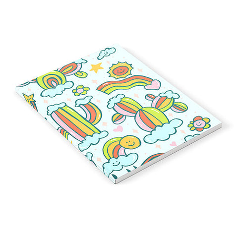 Doodle By Meg Rainbow Cacti Notebook
