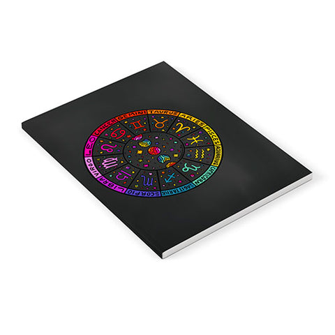 Doodle By Meg Rainbow Zodiac Wheel Notebook