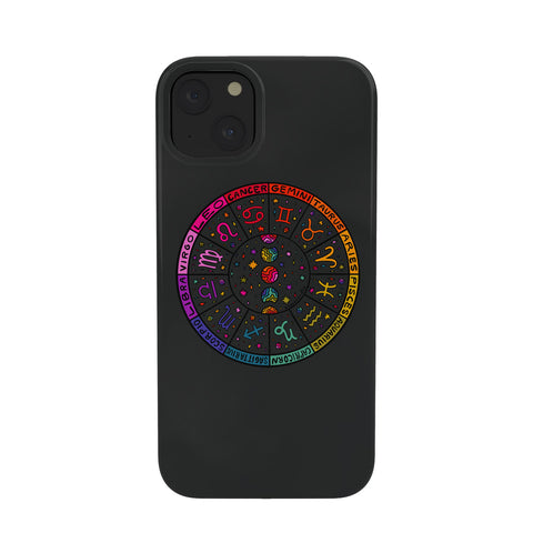 Doodle By Meg Rainbow Zodiac Wheel Phone Case