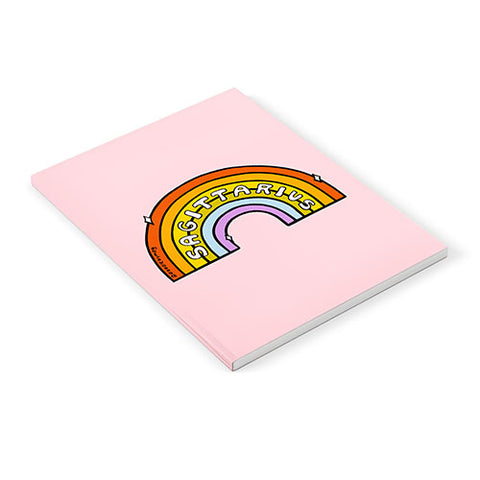 Doodle By Meg Sagittarius Rainbow Notebook