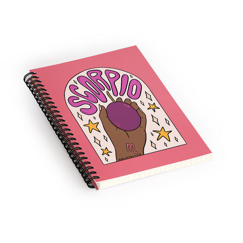 Doodle By Meg Scorpio Passion Fruit Spiral Notebook