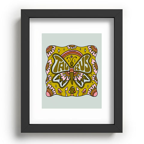 Doodle By Meg Taurus Butterfly Recessed Framing Rectangle