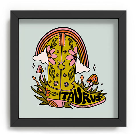 Doodle By Meg Taurus Cowboy Boot Recessed Framing Square