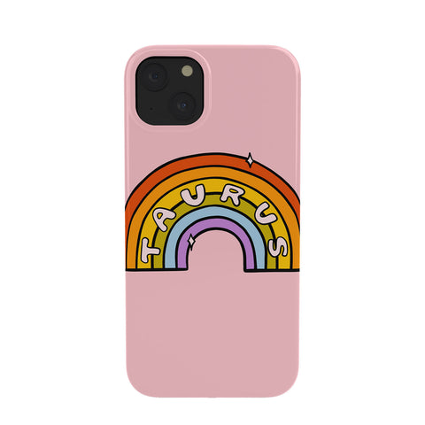 Doodle By Meg Taurus Rainbow Phone Case