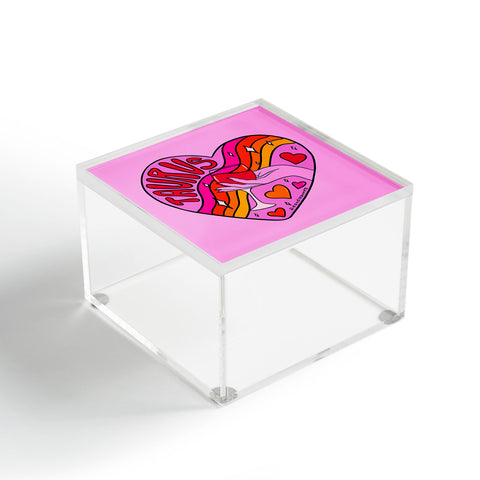 Doodle By Meg Taurus Valentine Acrylic Box
