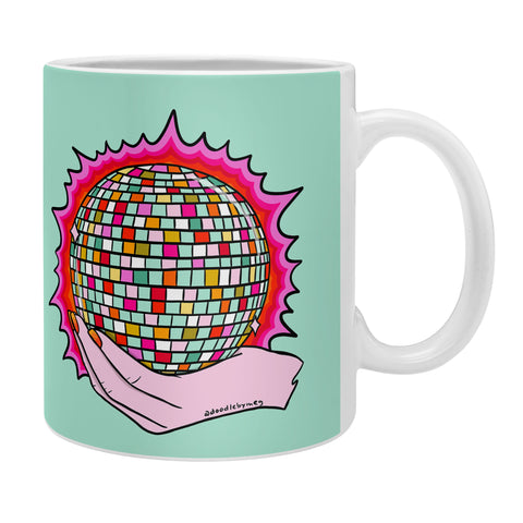 Doodle By Meg The Holy Disco Ball Coffee Mug