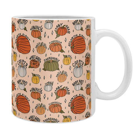 Doodle By Meg Types of Pumpkins Print Coffee Mug