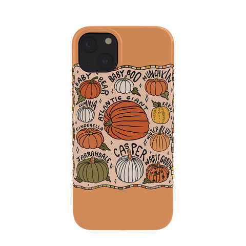 Doodle By Meg Types of Pumpkins Phone Case
