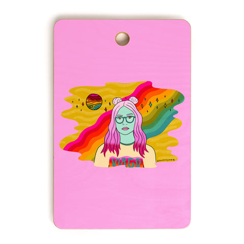 Doodle By Meg Virgo Babe Cutting Board Rectangle