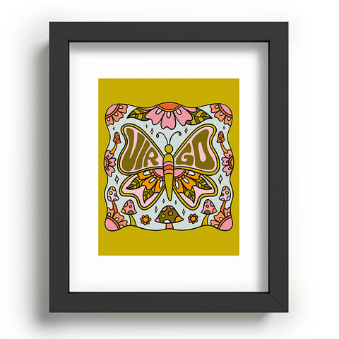 Doodle By Meg Virgo Butterfly Recessed Framing Rectangle