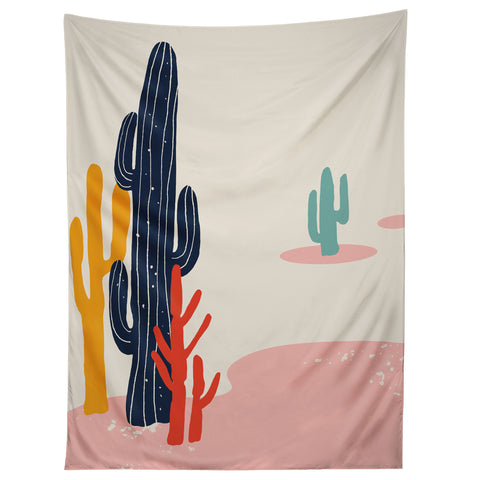 DorisciciArt desert plant Tapestry