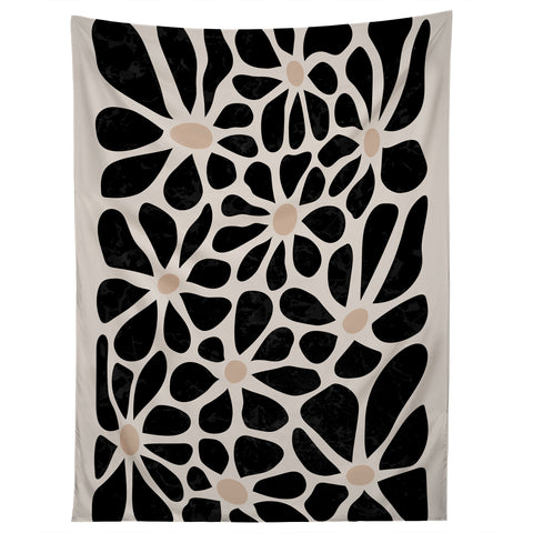 DorisciciArt Mid Century Modern Floral A Tapestry