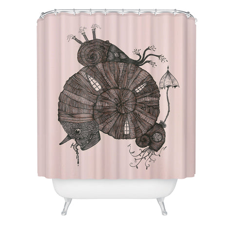 Duane Hosein And So Loneliness Shower Curtain