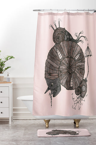 Duane Hosein And So Loneliness Shower Curtain And Mat