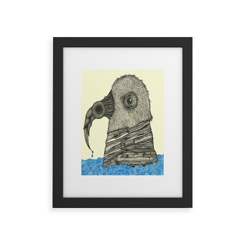 Duane Hosein One Night The Raven Framed Art Print