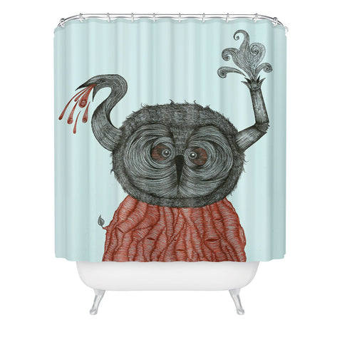 Duane Hosein The Incredibly Wise And Wired Colonel T Shower Curtain