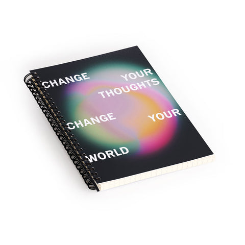 DuckyB Change Your World Spiral Notebook