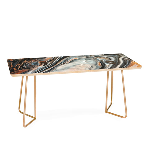 DuckyB Copper and Stone Coffee Table