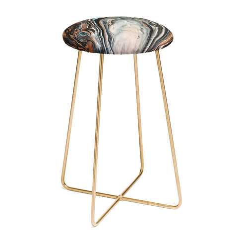 DuckyB Copper and Stone Counter Stool