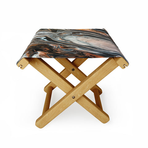 DuckyB Copper and Stone Folding Stool
