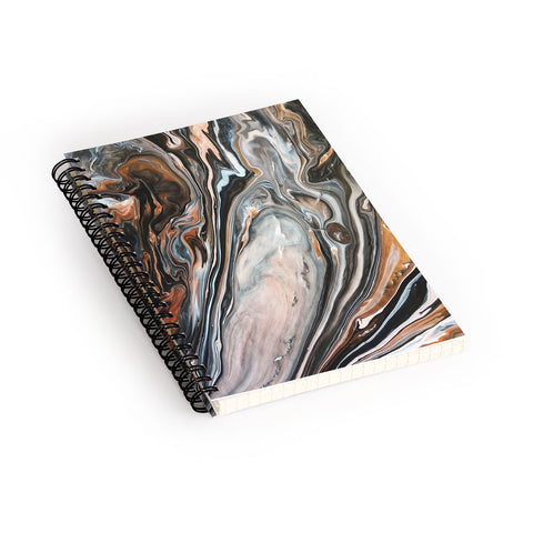 DuckyB Copper and Stone Spiral Notebook
