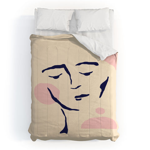 Elisa Gabi Peaceful Girl Comforter