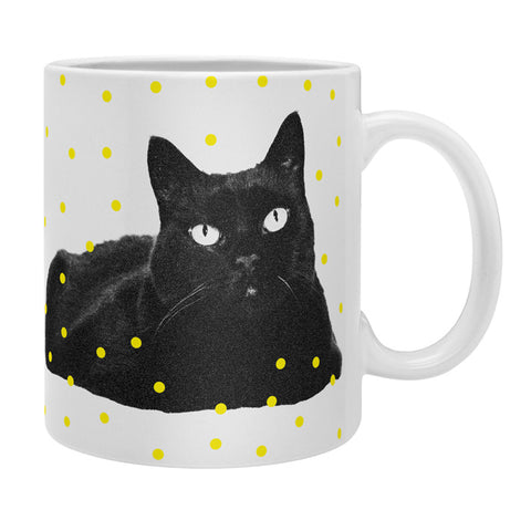 Elisabeth Fredriksson A Black Cat Coffee Mug