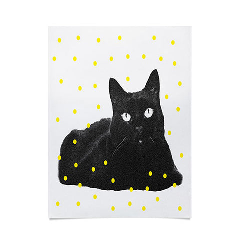Elisabeth Fredriksson A Black Cat Poster
