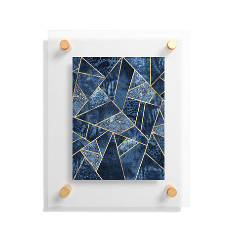 Elisabeth Fredriksson Blue Stone Floating Acrylic Print