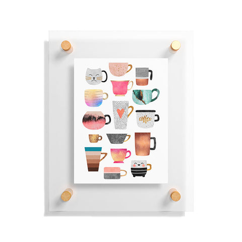 Elisabeth Fredriksson Coffee Cup Collection Floating Acrylic Print